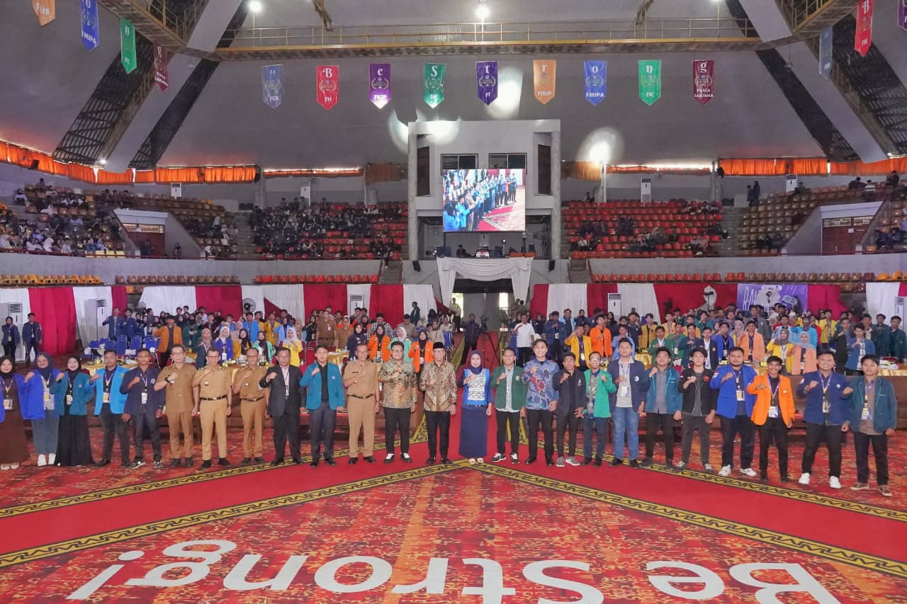 Rakernas BEM SI XVIII, Gubernur Mirza Ajak Mahasiswa Perkuat Solidaritas Kebangsaan